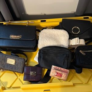 Black and White Women's Bag Collection